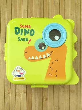Super Dino Saur Dinosaur Bento Lunch Box for Kids, NEW NWT